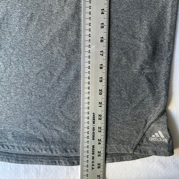 Adidas Women’s Sleeveless Workout Tank Top Size M, Solid Gray - Picture 4 of 5